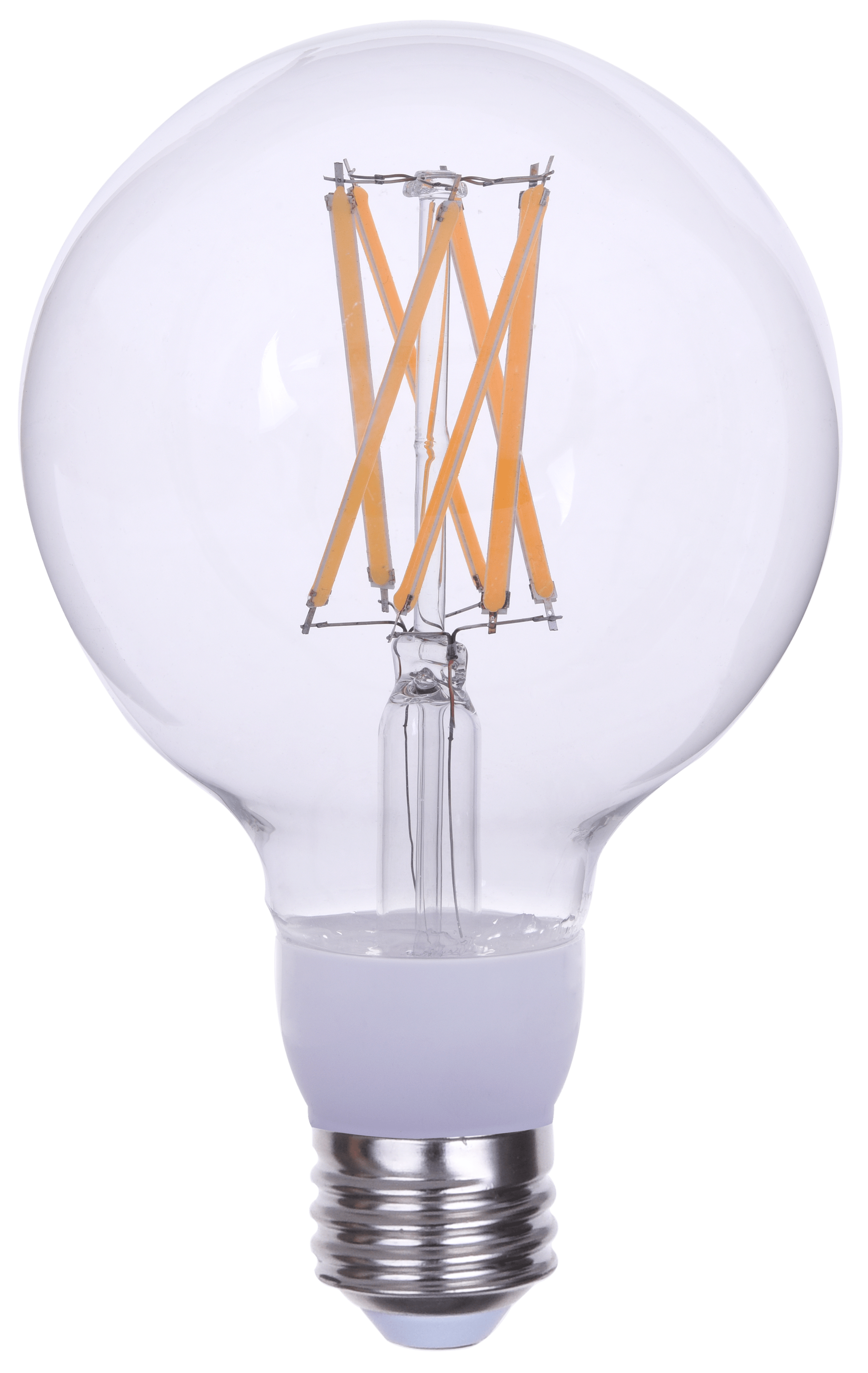 G30 Edison Style 1600 Lumens Medium E26 Base LED Light Bulb Dimmable Warm White 3000k Goodlite G-20128 Filament 100 Watt Equivalent Clear